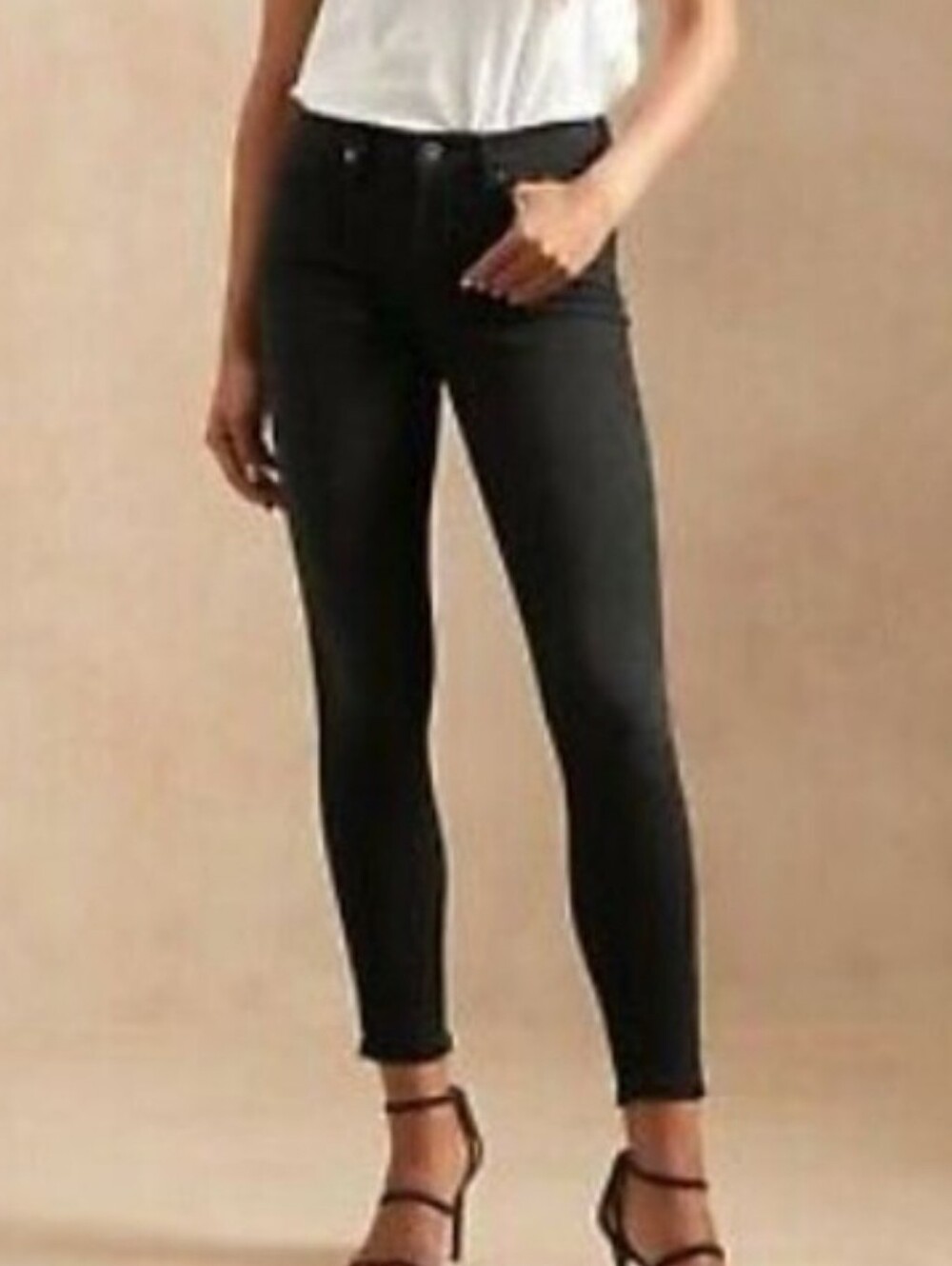 Black High Rise Banana Republic Jeans.